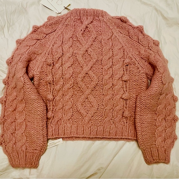 NWT Christy Dawn the Ricky Sweater in Dusty Rose size XS 🌷 🌹 🌸 - Picture 6 of 10